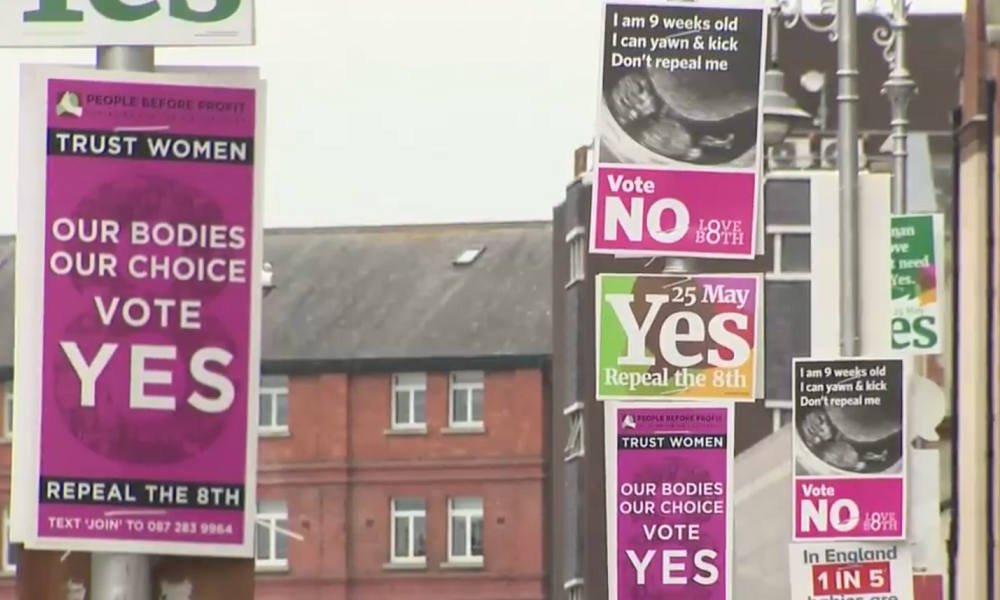 Ireland overwhelmingly votes to repeal a constitutional ban on abortion    